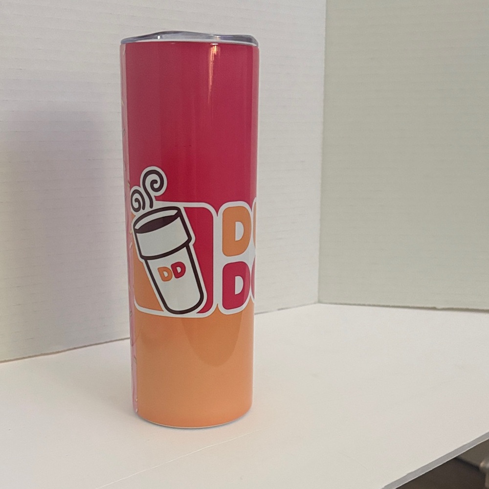 Tumbler Dunkin' Donuts Pink and Orange